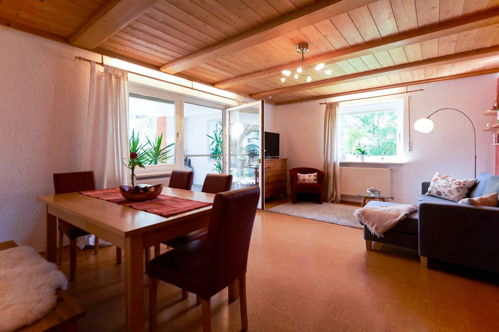 Ferienwohnung Bayerischer Wald-Woonkamer