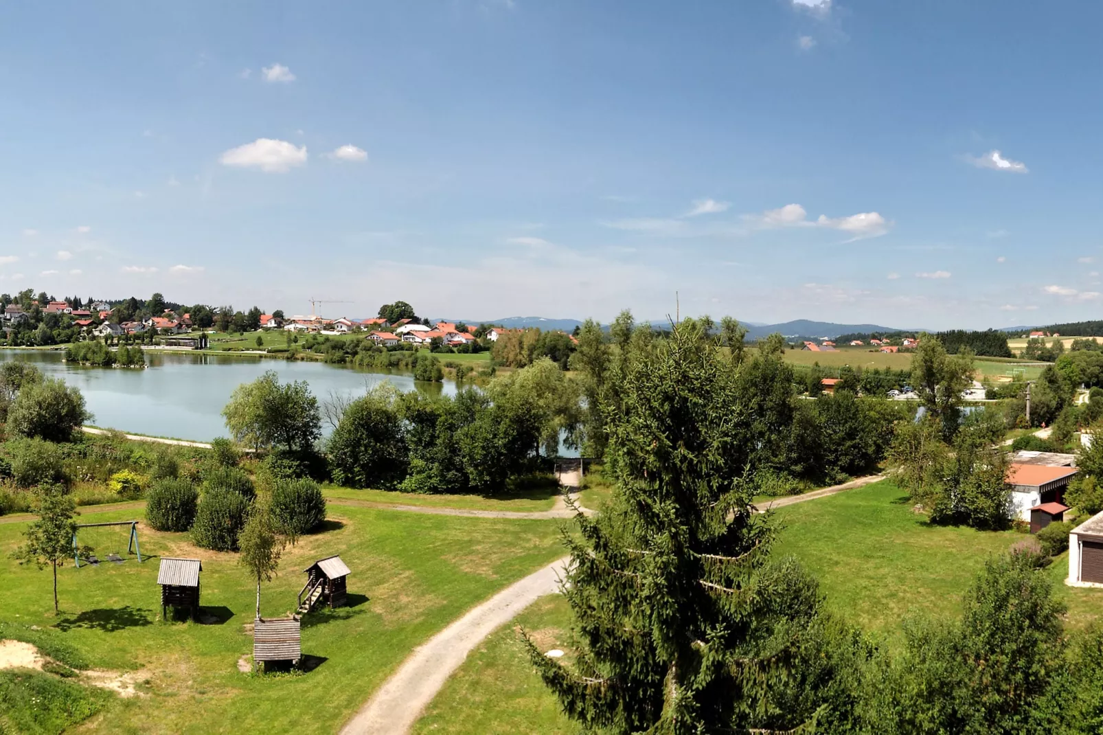 Vakantiepark Jägerwiesen 3-Gebieden zomer 1km