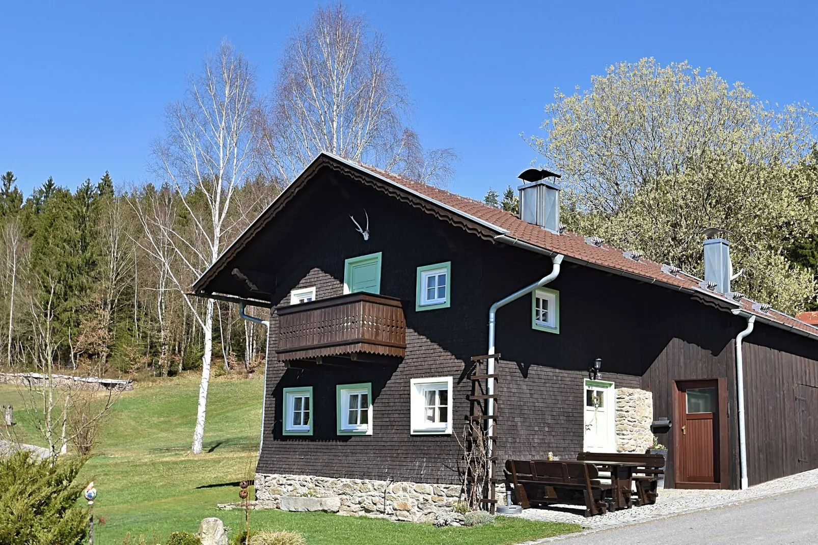 Bayerischer Wald-Buitenkant zomer