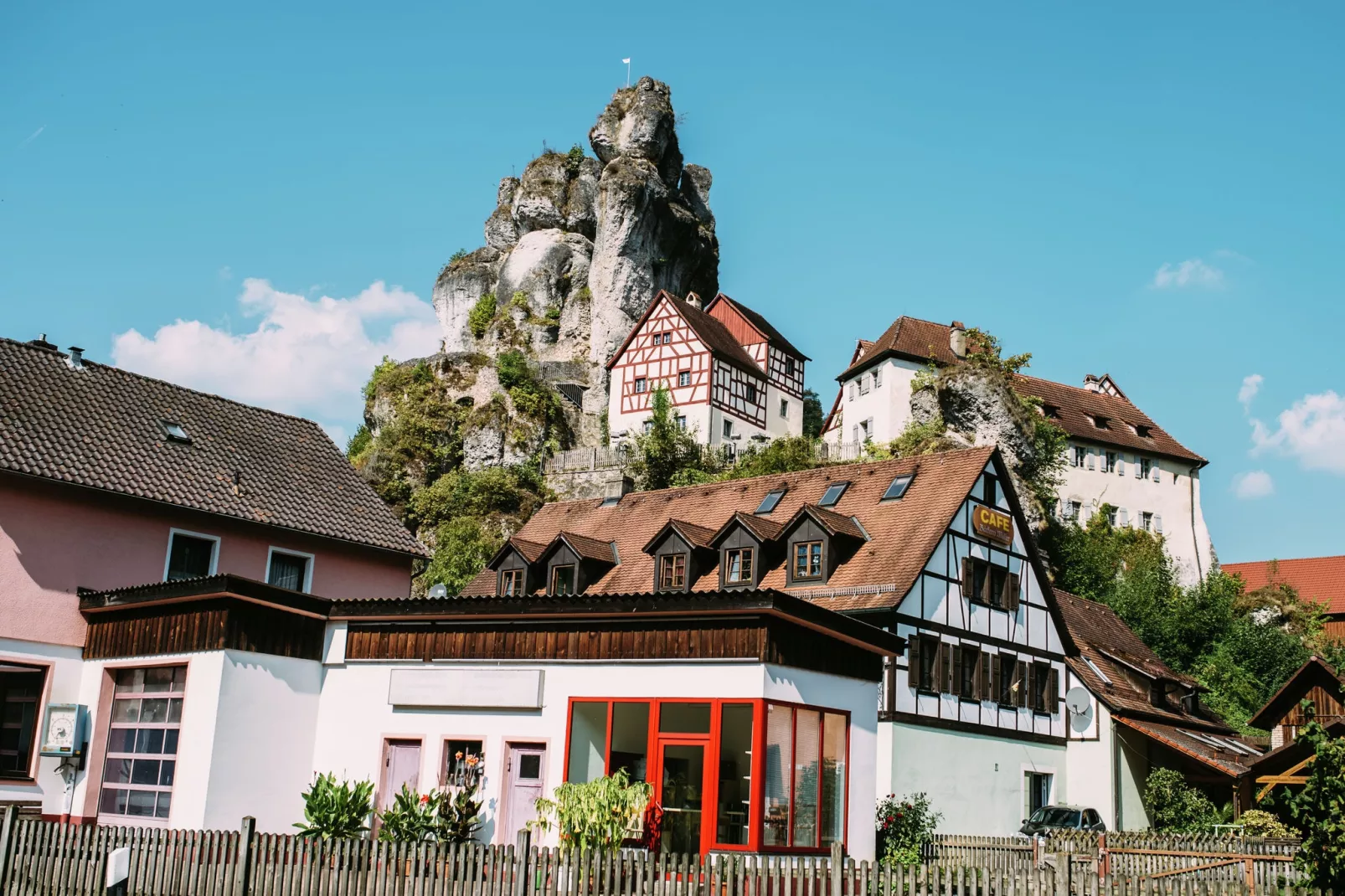 Fränkische Schweiz-Gebieden zomer 5km