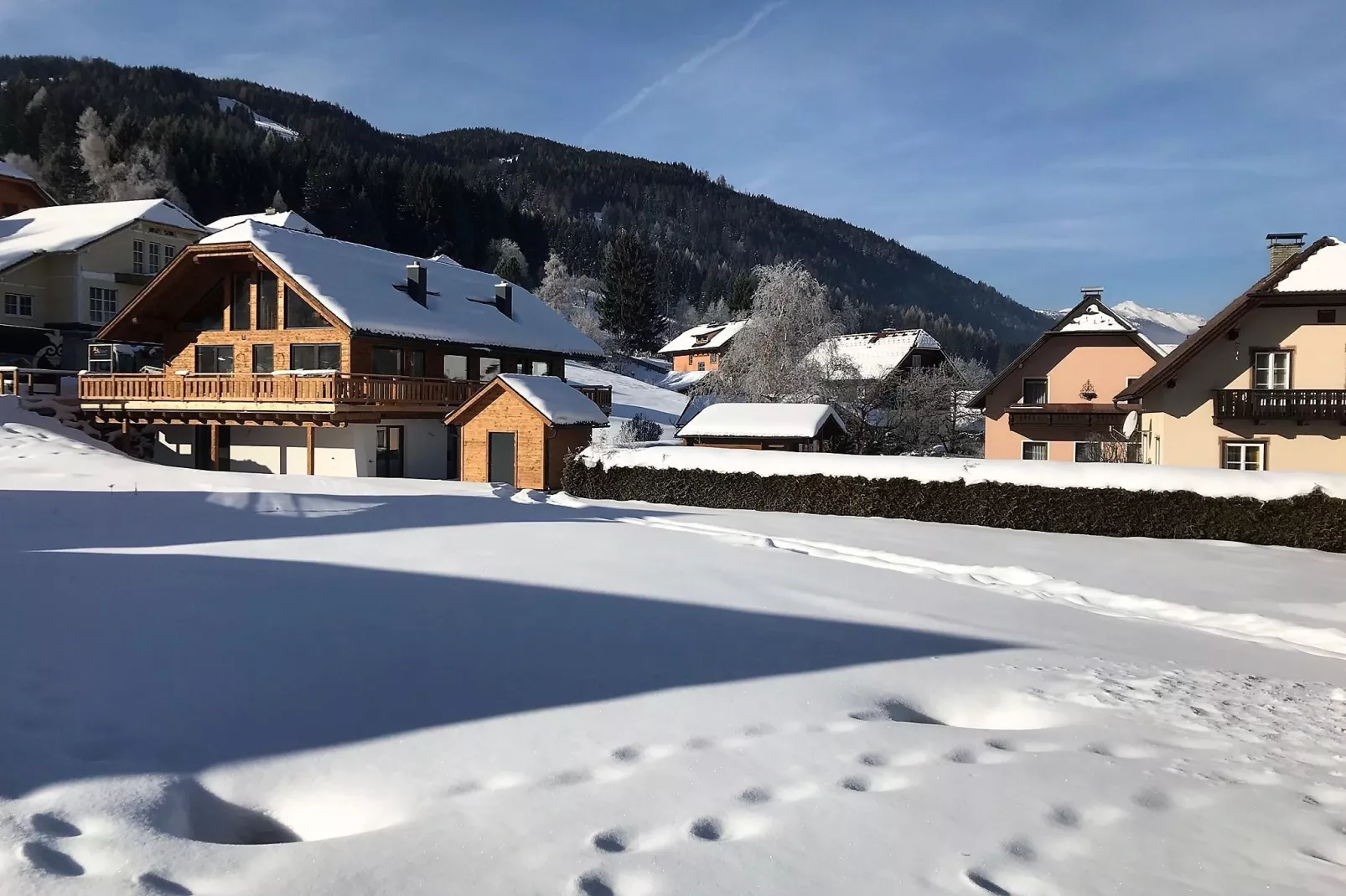 Alpinn Wellnesschalet 3-Exterieur winter