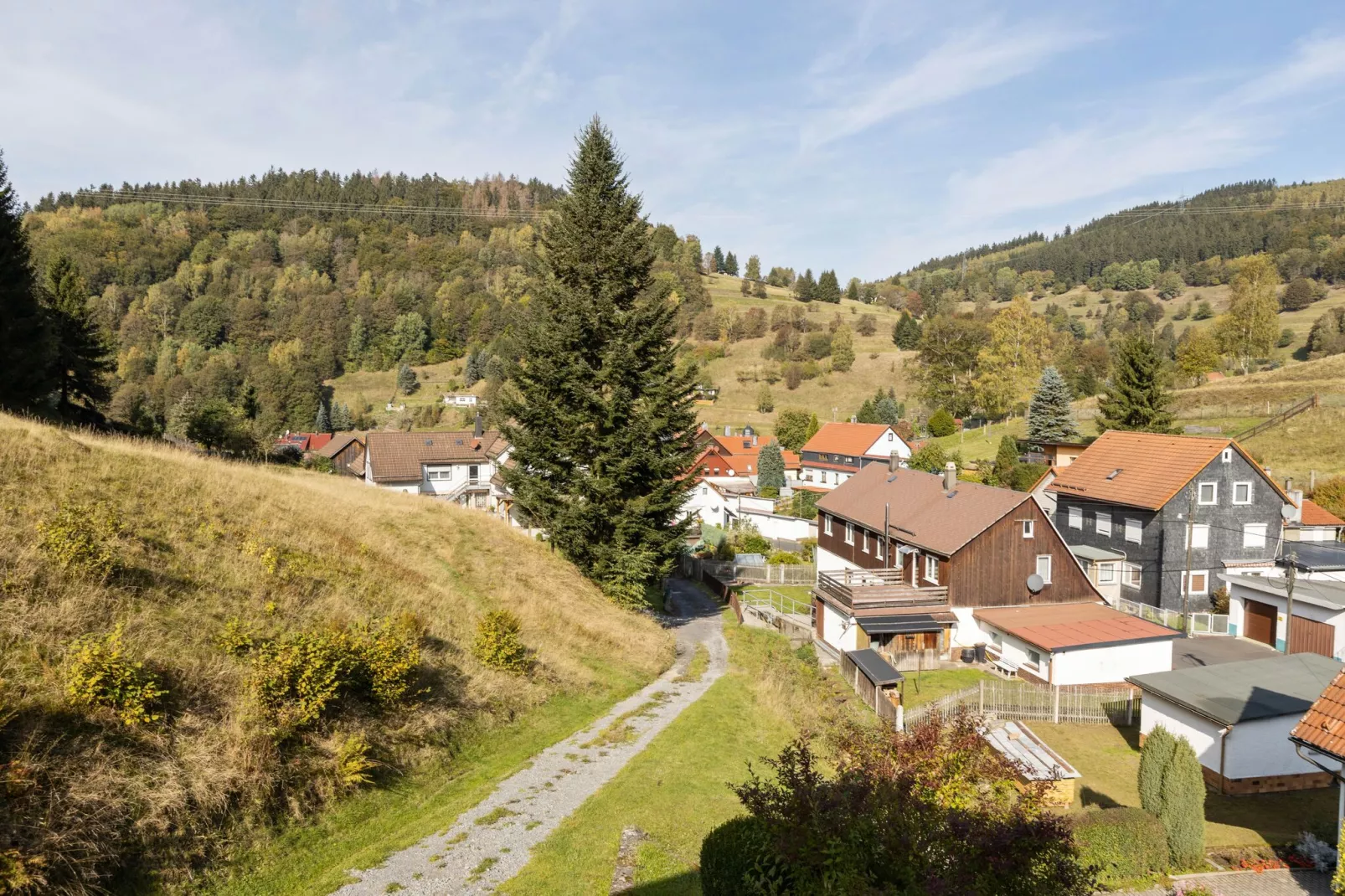 Talblick-Uitzicht zomer