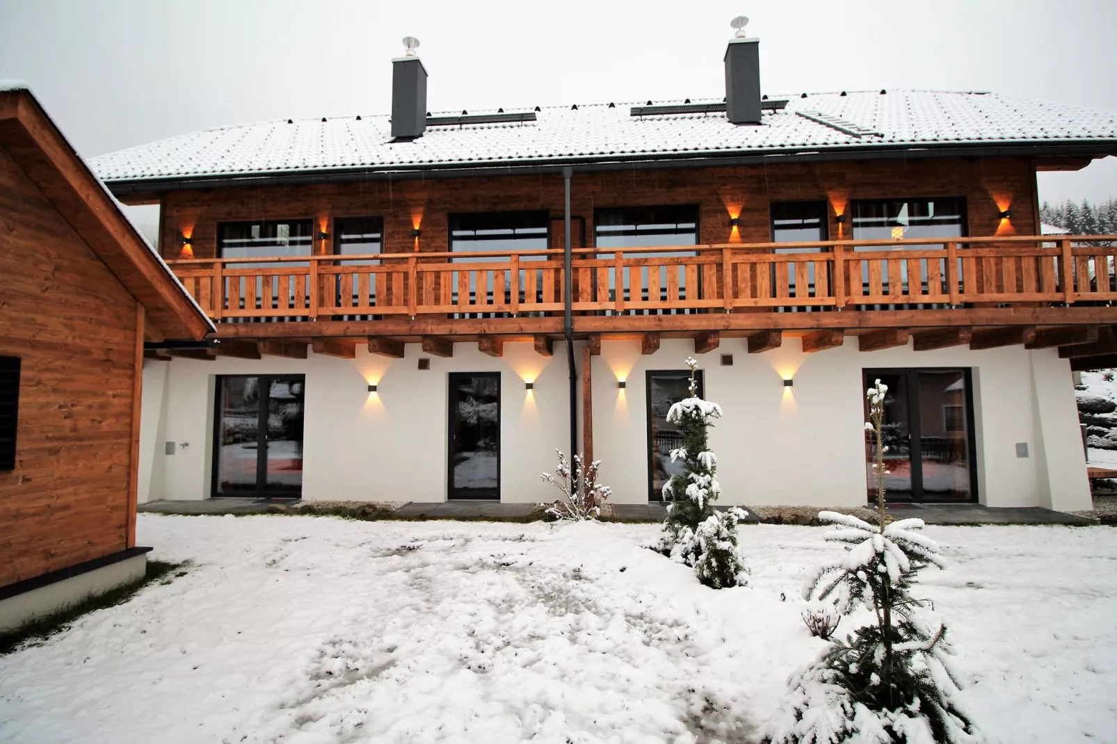 Alpinn Wellnesschalet 3-Exterieur winter