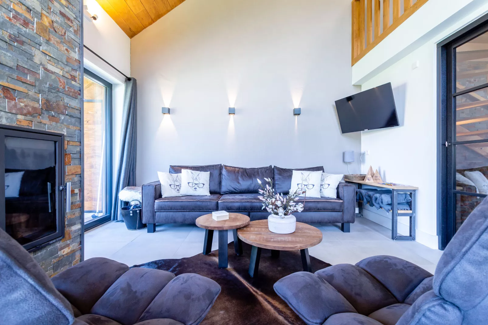 Alpinn Wellnesschalet 3-Woonkamer