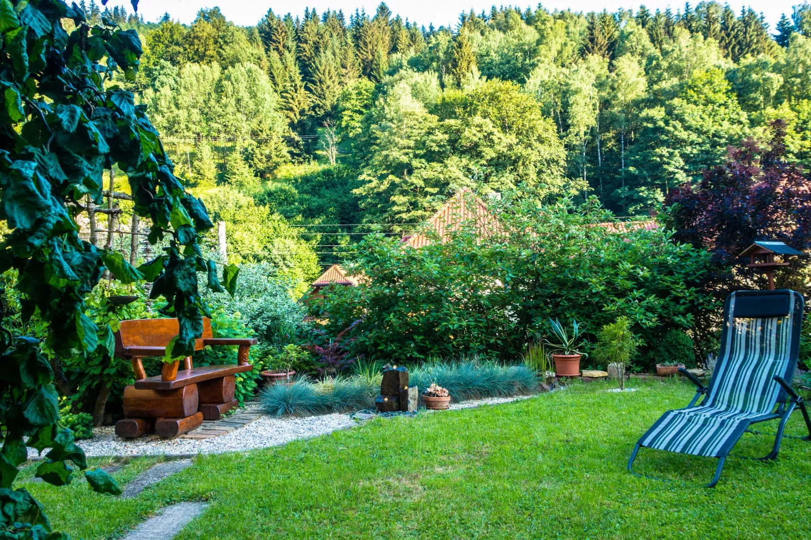 Ferienwohnung Schönbrunn-Tuinen zomer