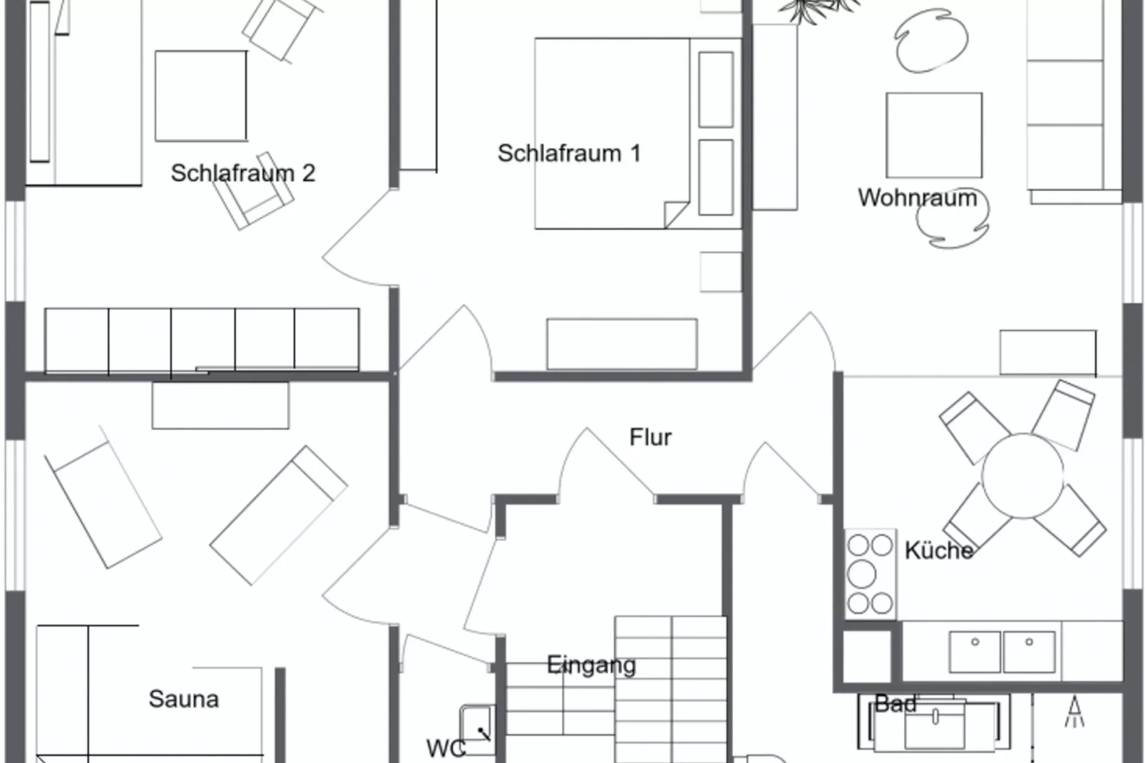 Ferienwohnung Schönbrunn-Faciliteiten