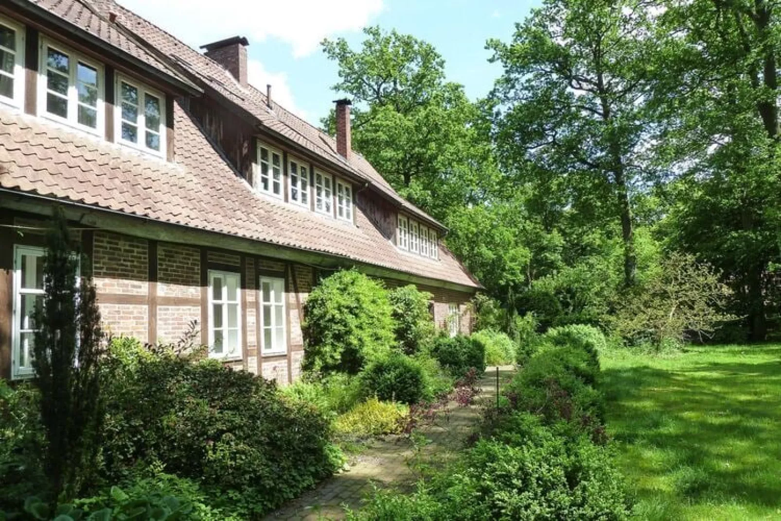 Heidestübchen-Buitenkant zomer