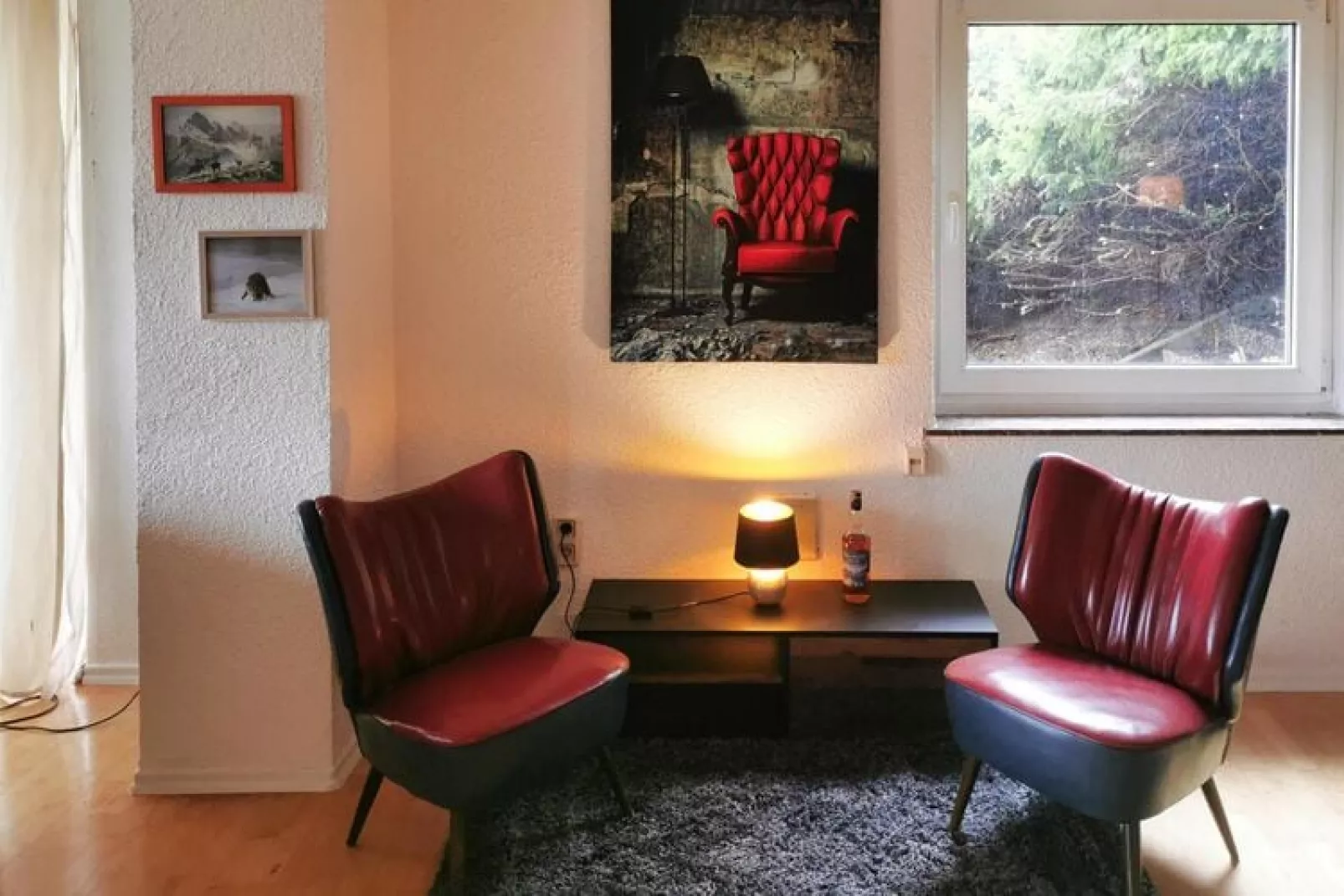 Kombination Bärenhütte  Hirschblick 10 Erw 2 Kinder-Woonkamer