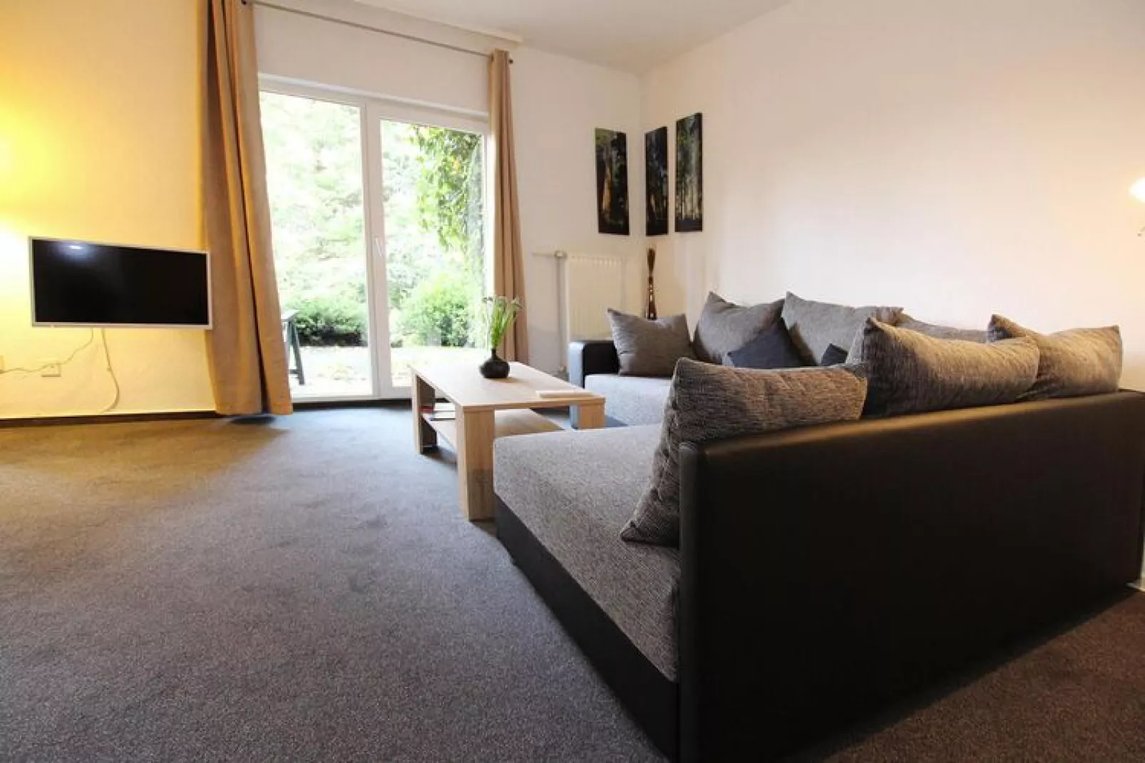 Kombination Bärenhütte  Hirschblick 10 Erw 2 Kinder-Woonkamer