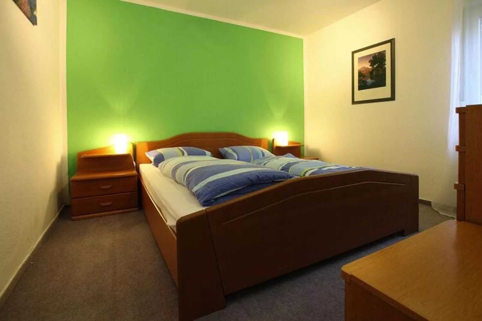 Kombination Bärenhütte  Hirschblick 10 Erw 2 Kinder-Slaapkamer