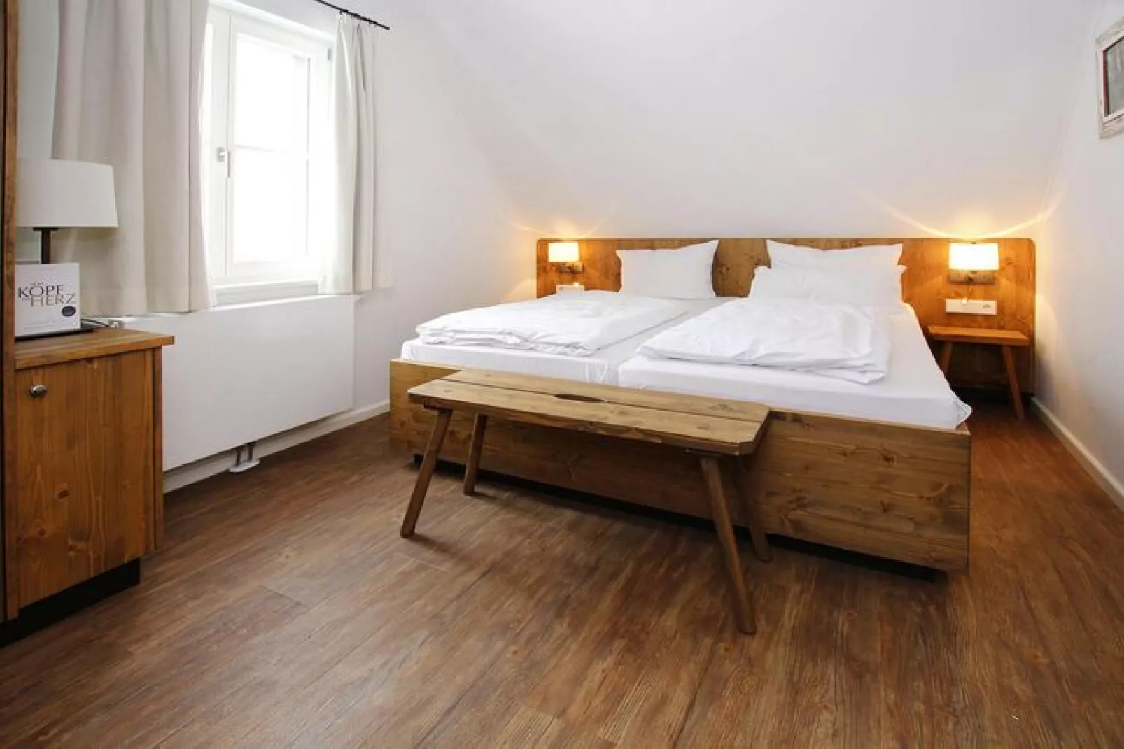 Ferienhaus Typ Premium Lodge 4 Personen-Slaapkamer