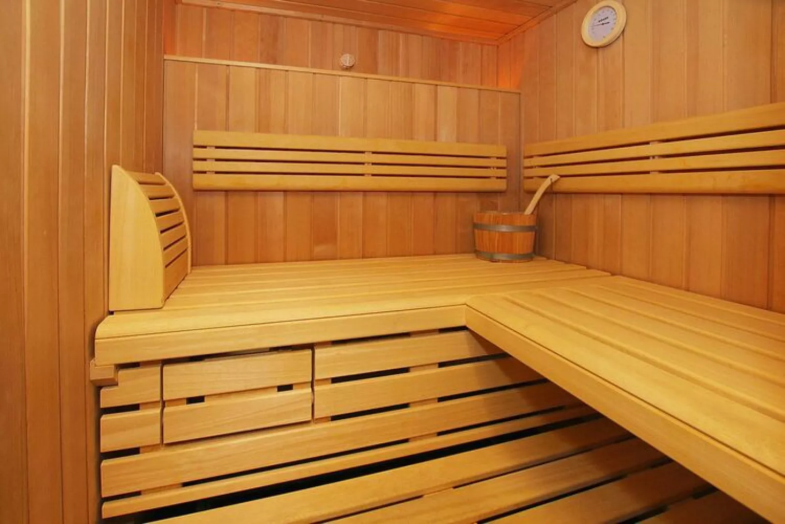 Ferienhaus Typ Premium Lodge best price 5 Personen-Sauna