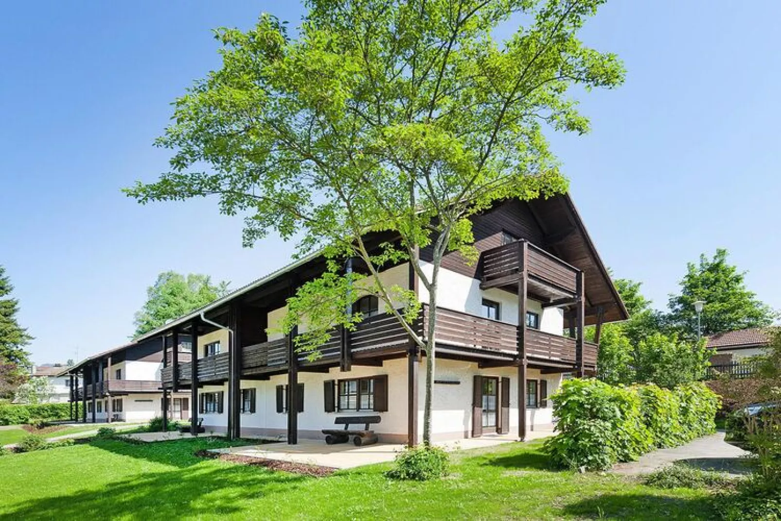 Holiday resort Bäckerwiese, Neuschönau-Dachgeschosswohnung, 51 qm-Buitenkant zomer