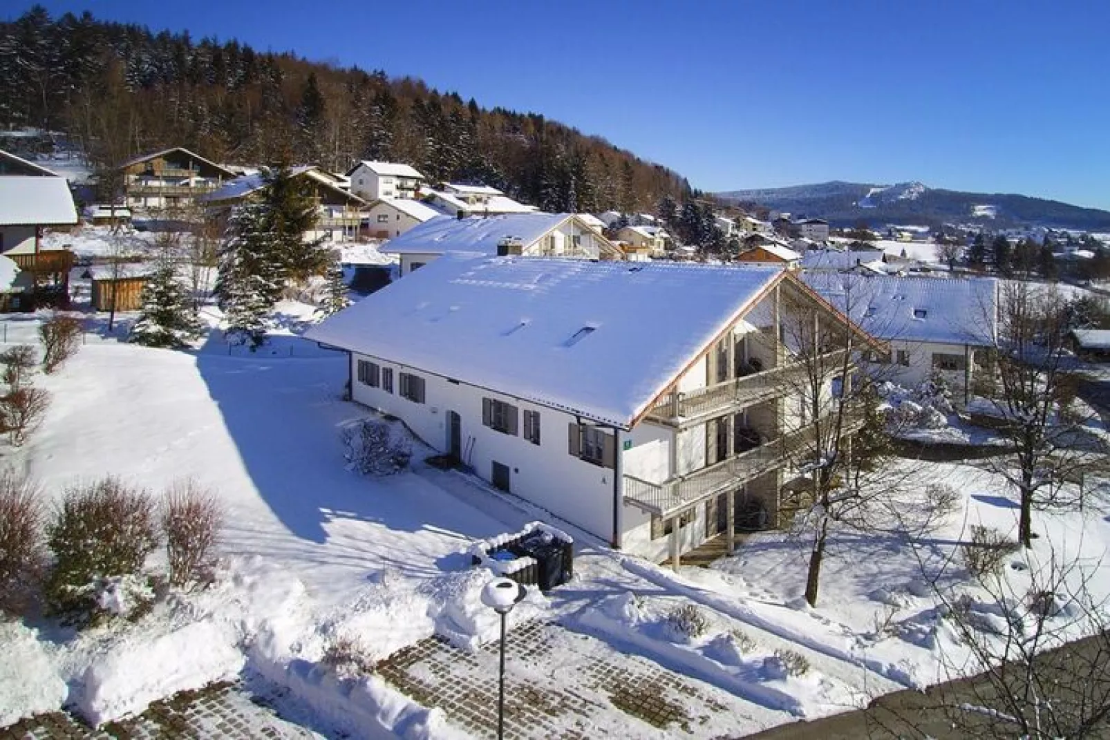 Holiday flats Am Weberfeld, Bodenmais-1-2 Personen, 60 qm-Exterieur winter