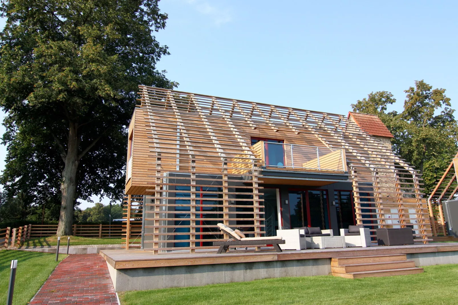 Maria Haus 1 links 80 qm 3 Pers-Buitenkant zomer