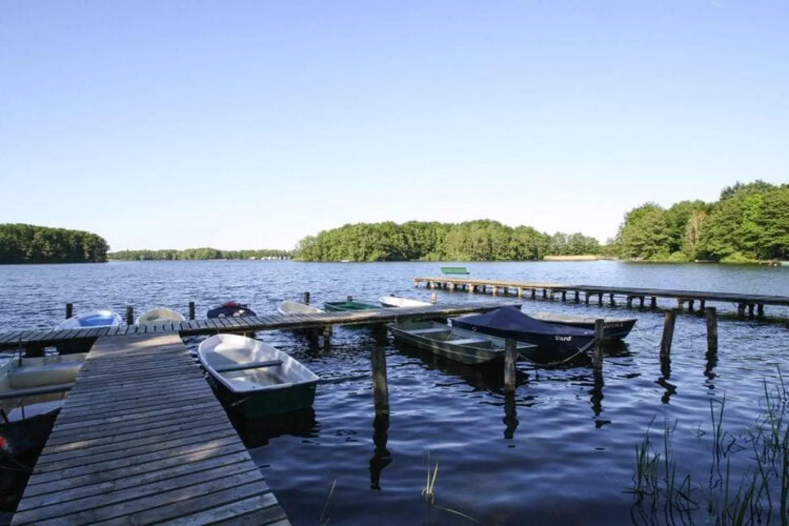 Sommerhus-nordlys 80 qm-Gebieden zomer 1km