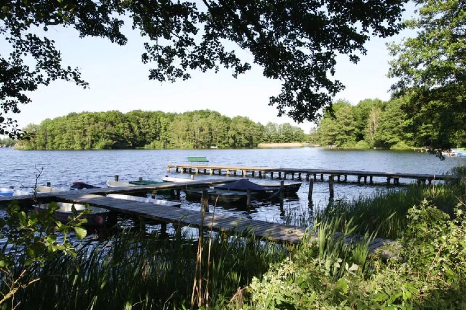 Sommerhus-nordlys 80 qm-Gebieden zomer 1km