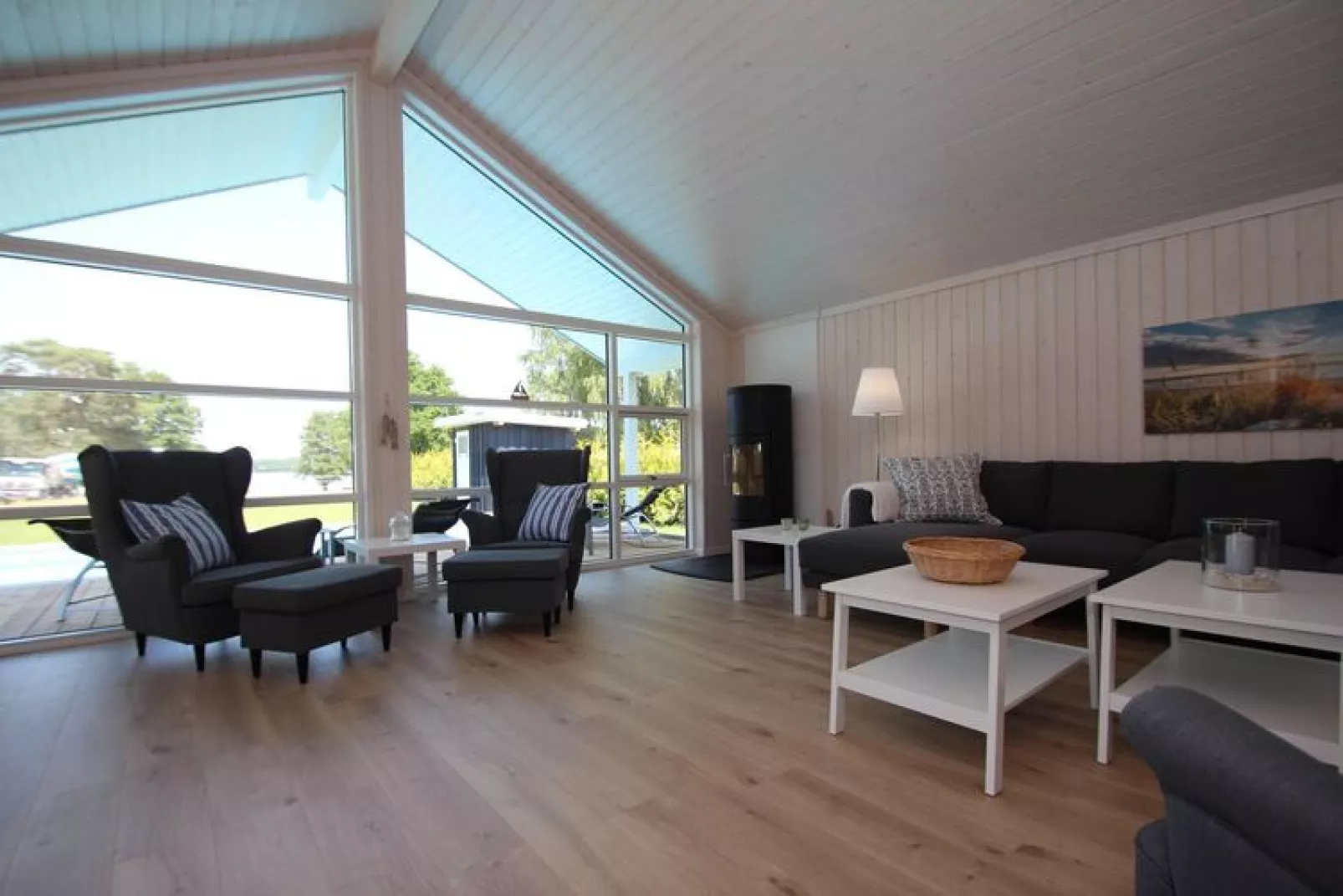 Poolhaus 140 qm-Woonkamer