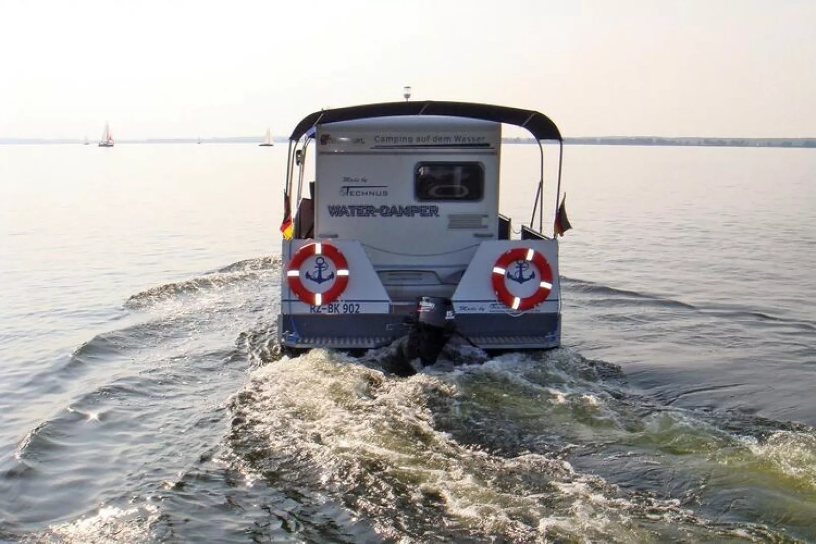 Watercamper klein-Waterzicht