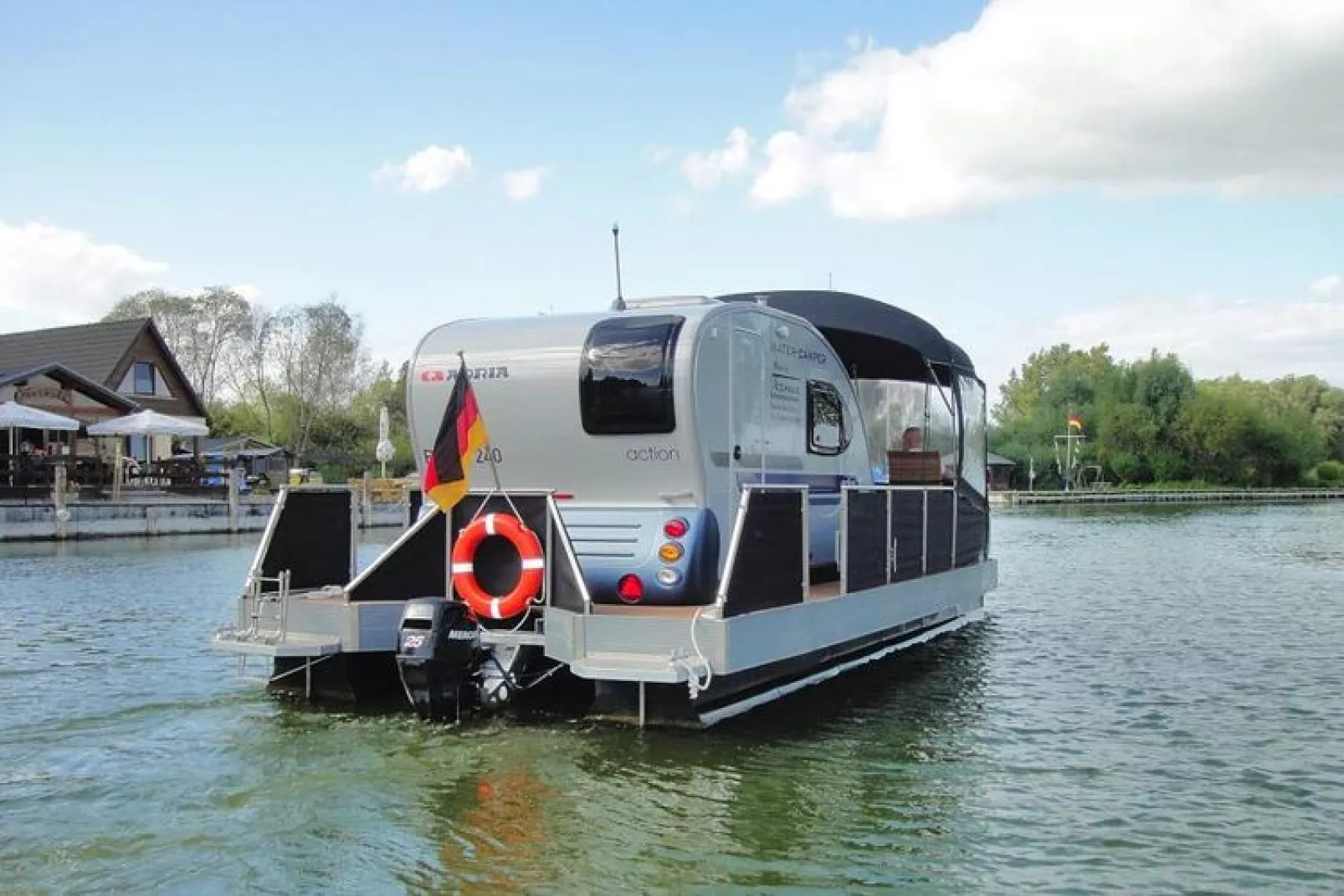 Watercamper deluxe-Buitenkant zomer