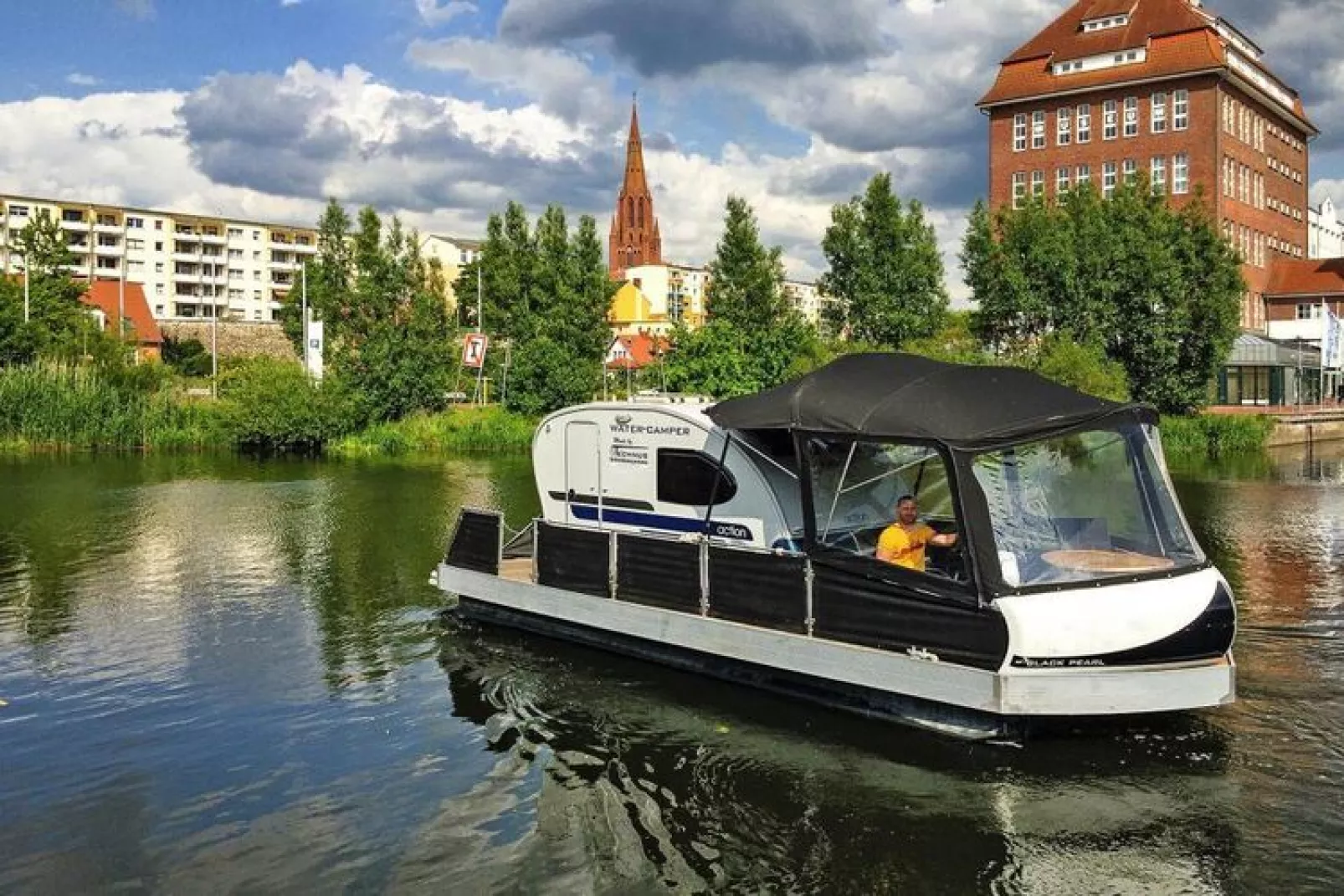 Watercamper deluxe-Buitenkant zomer