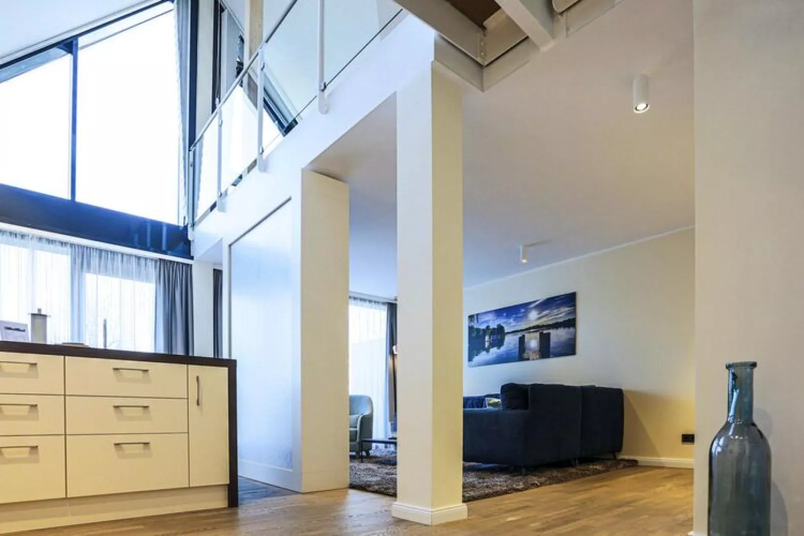 Apartments im MAREMÜRITZ Yachthafen Resort & Spa / Kompass Maisonette 70 qm-Binnen