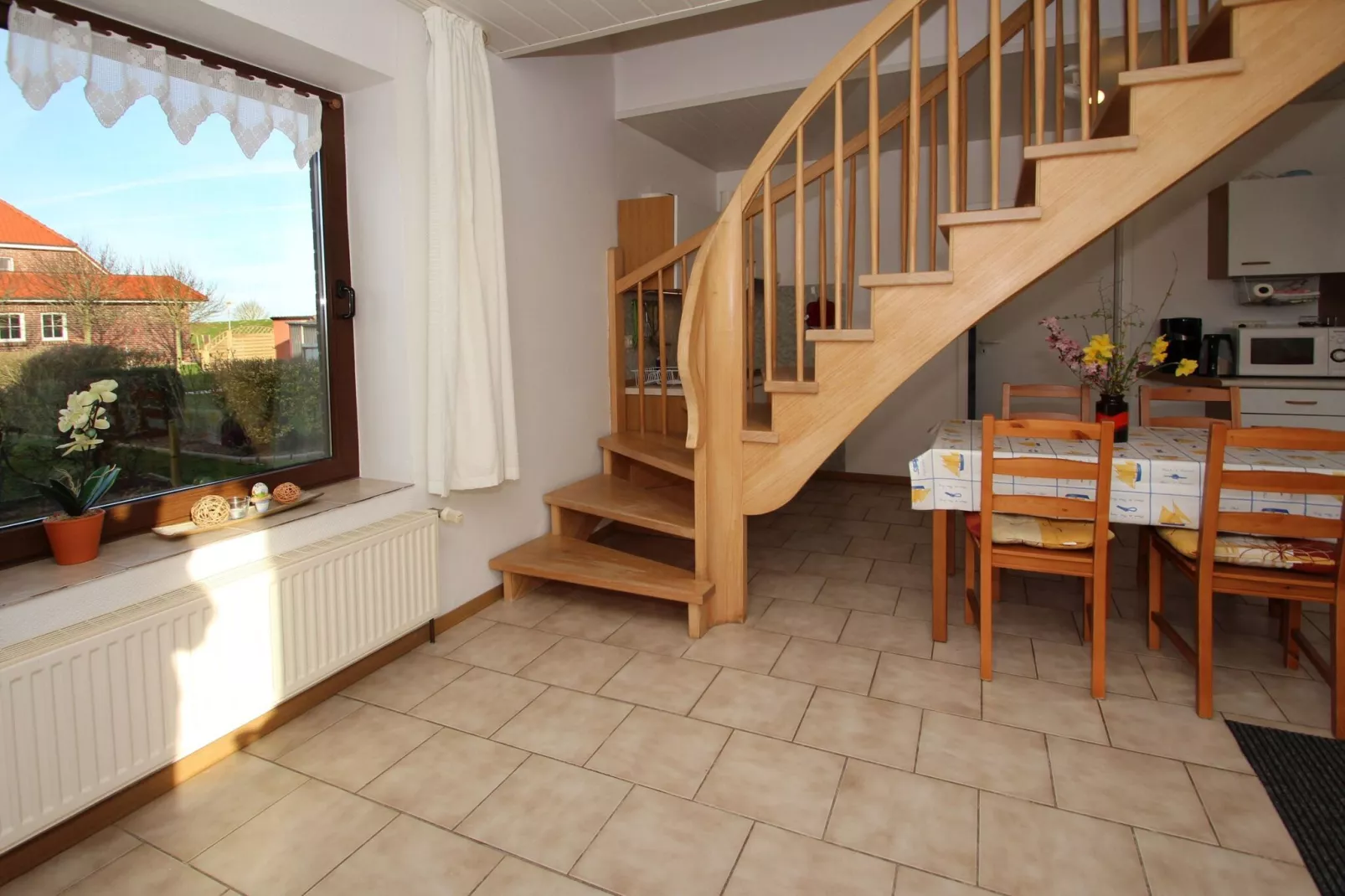 Fewo Wattkieker - Wattseite-Eetkamer
