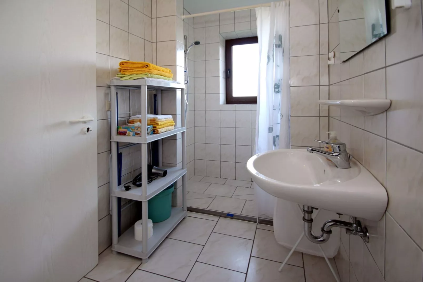 Fewo Wattkieker - Wattseite-Badkamer