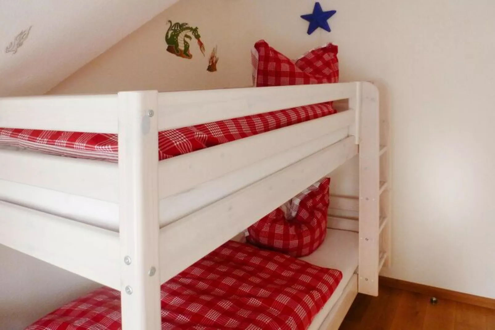 Ferienwohnung Tossens-Slaapkamer