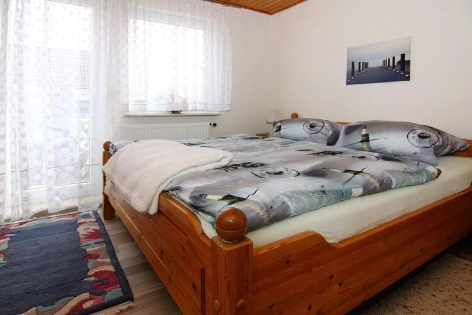 Apartments Stapel, Büsum-App.4 / 2 Raum App im OG, 42qm-Slaapkamer