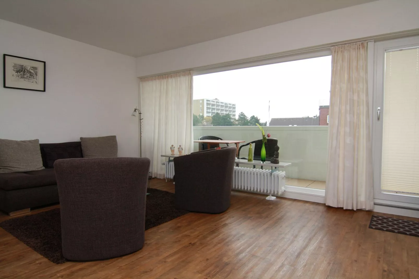 Ferienwohnung Ebbe St Peter-Ording-Woonkamer