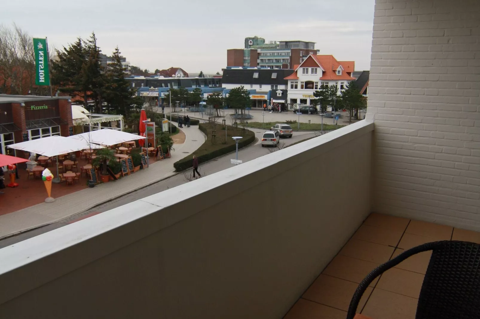 Ferienwohnung Ebbe St Peter-Ording-Terrasbalkon