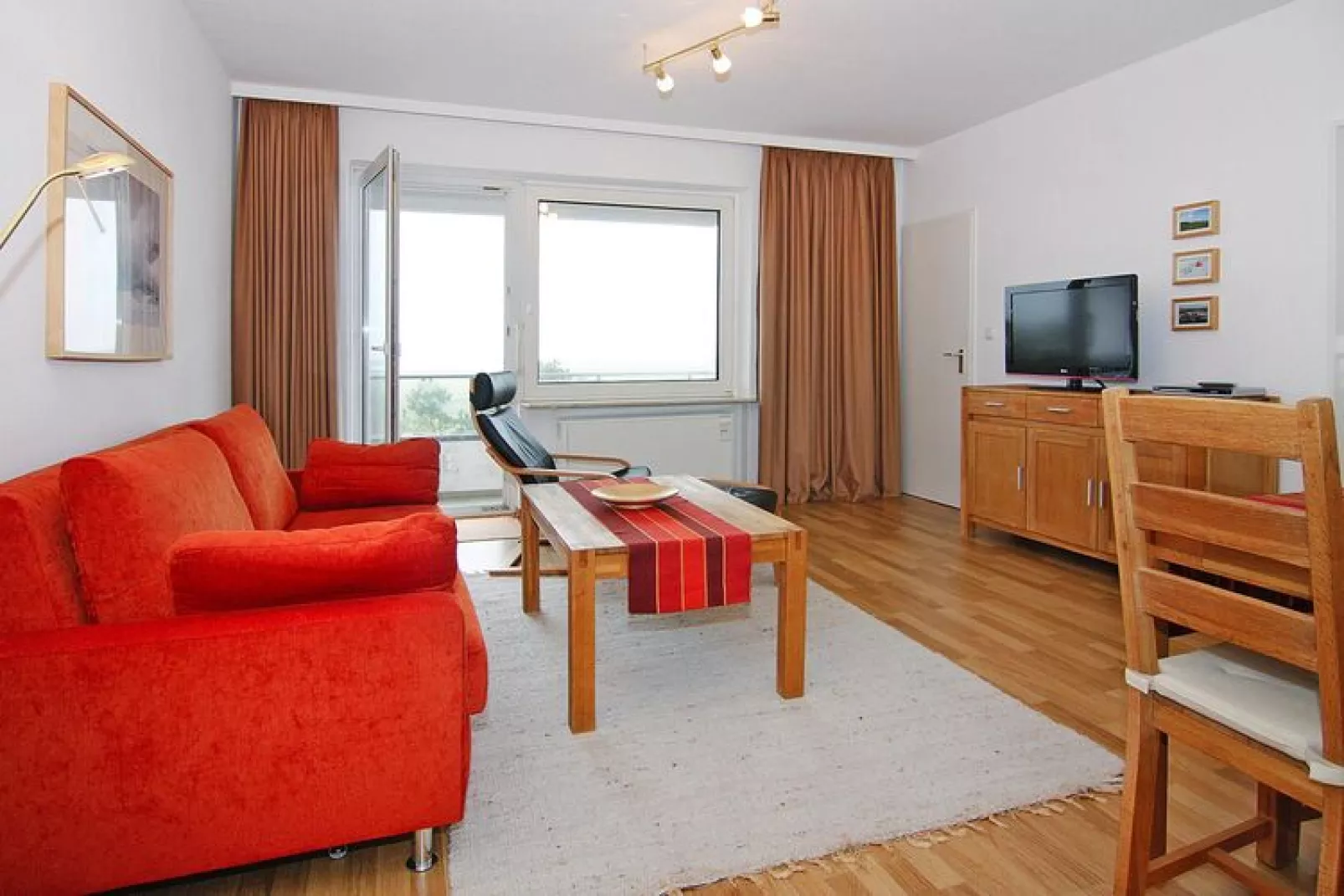 Ferienwohnung Nordseeblick in St Peter-Ording-Woonkamer