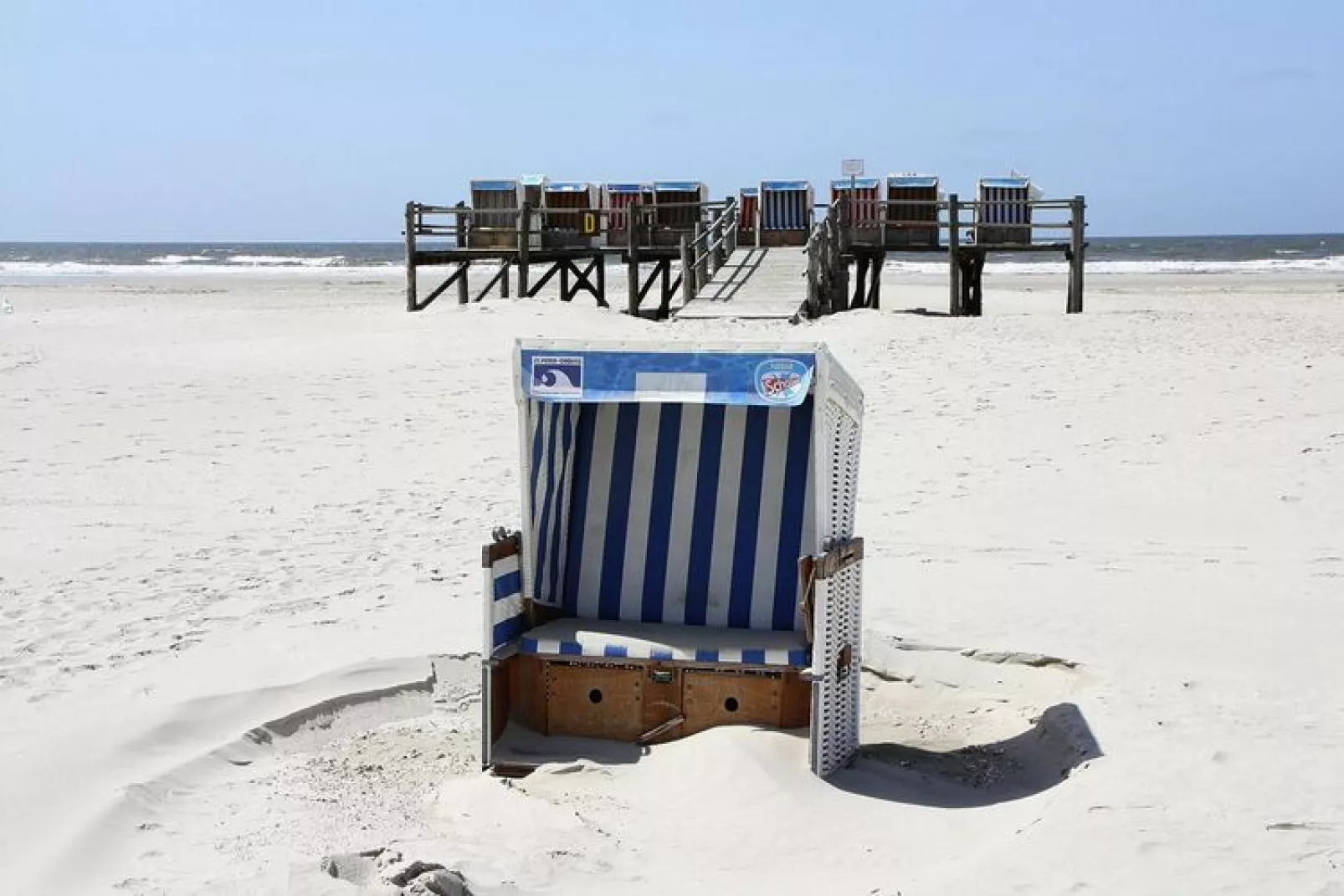 Ferienwohnung Klein Friesland - Flut St Peter-Ording-Gebieden zomer 5km