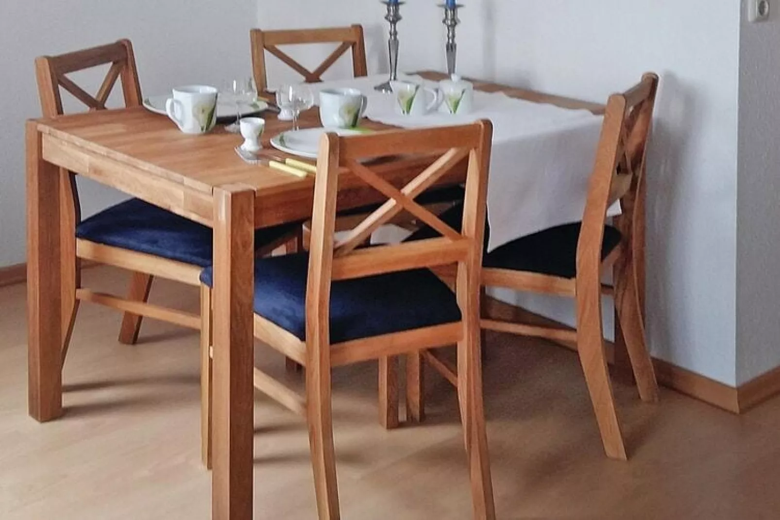 Ferienwohnung De ole Krabbenfischer Tönning-Eetkamer