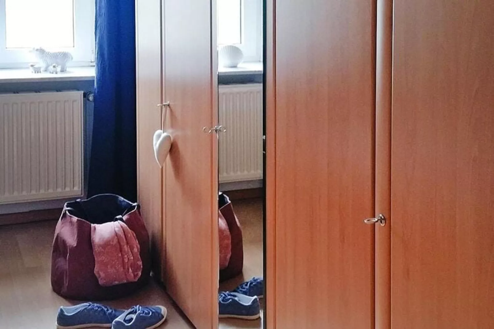 Ferienwohnung De ole Krabbenfischer Tönning-Slaapkamer