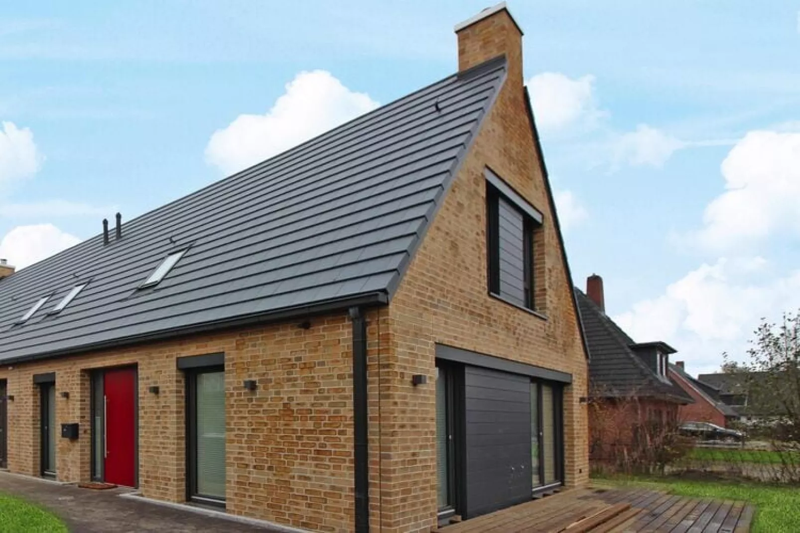 Doppelhaus Windböe 6 Pers St Peter-Ording-Buitenkant zomer