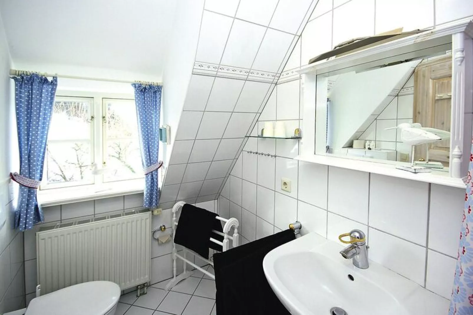 Doppelhaus in Oldsum auf Föhr-Haus 1-Badkamer