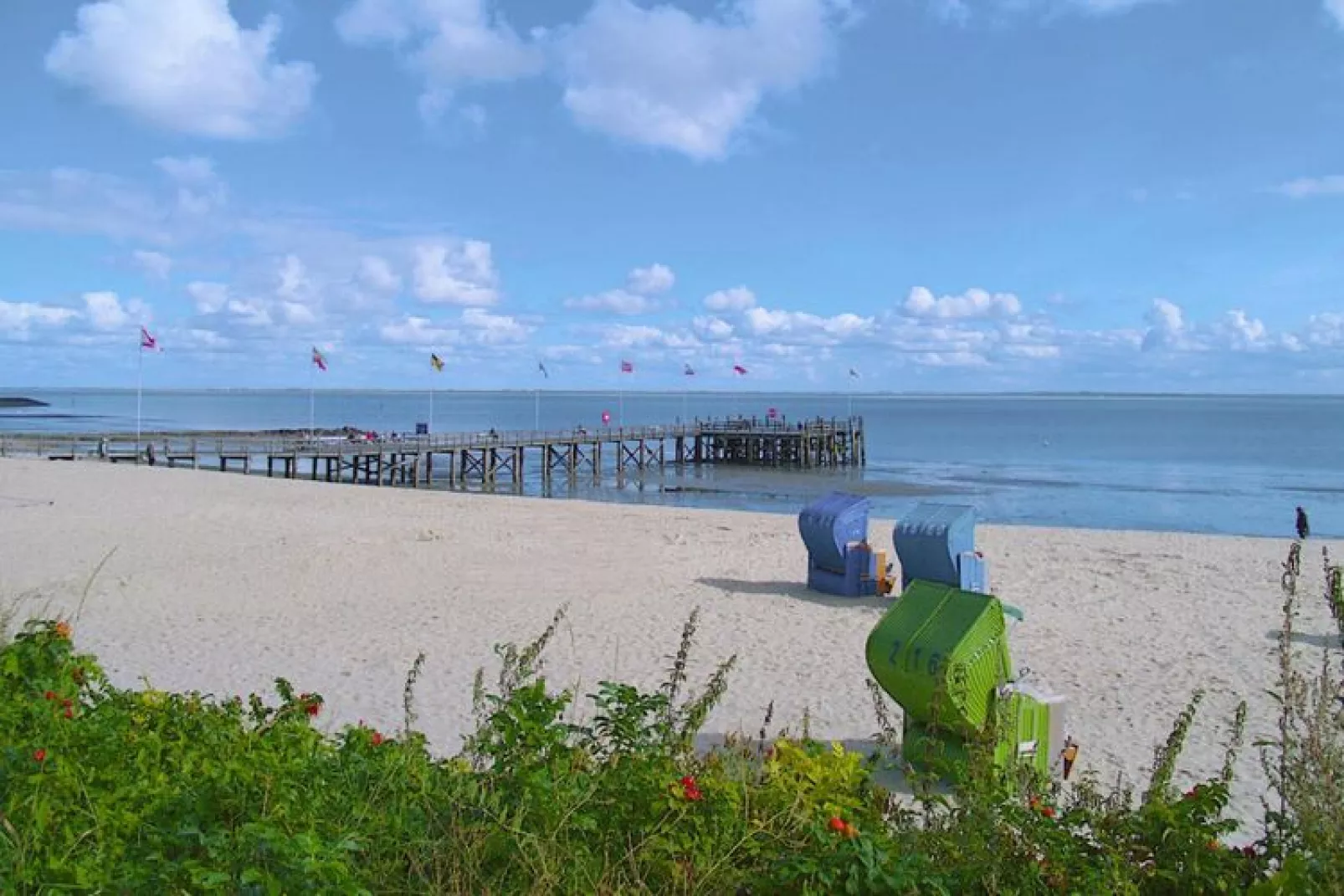 Ferienwohnung in Wyk auf Föhr - La Mer Wohnung 1-Waterzicht