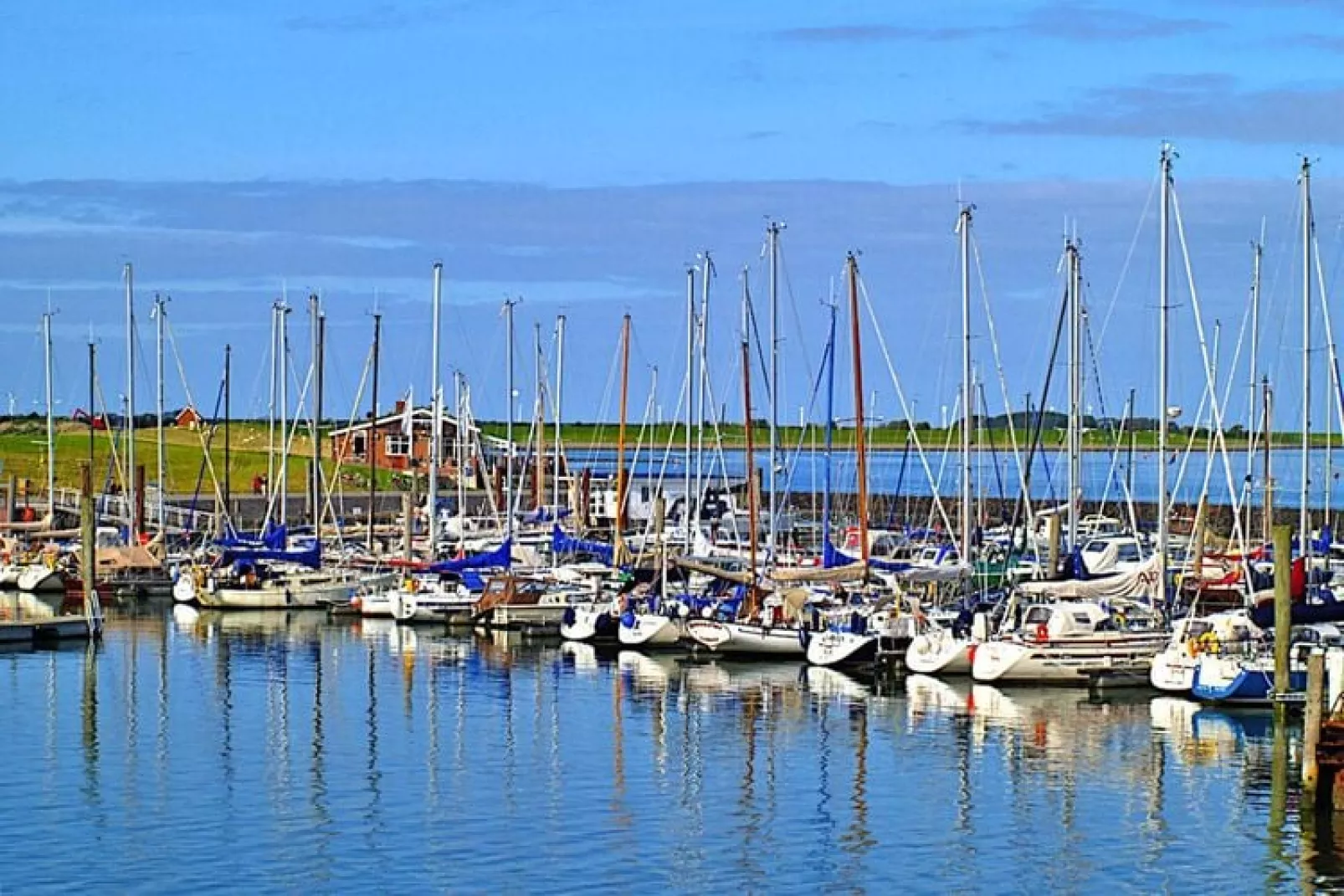 Ferienwohnung in Wyk auf Föhr - La Mer Wohnung 1-Waterzicht