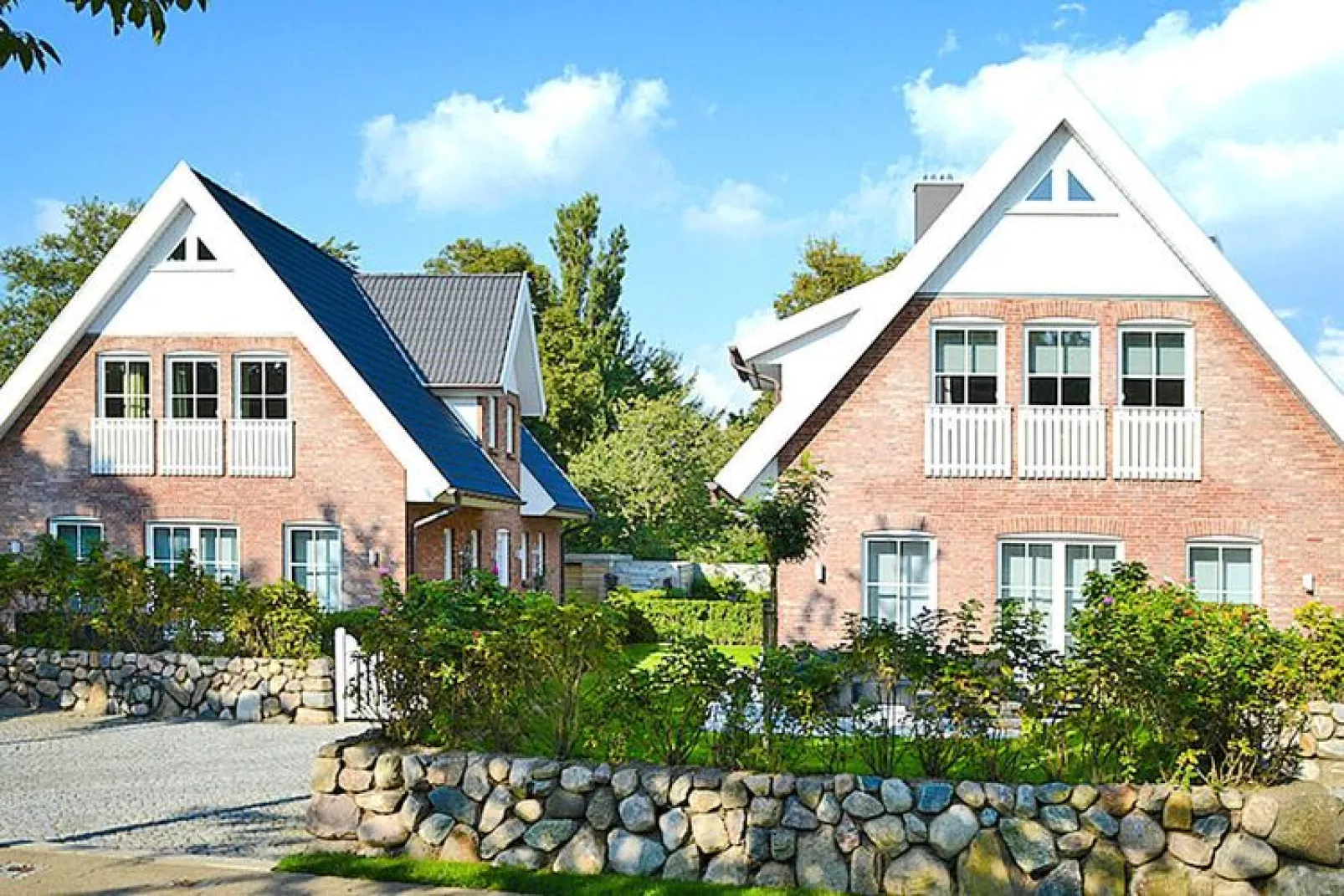 Ferienwohnung in Wyk auf Föhr - Lachmöwe-Buitenkant zomer