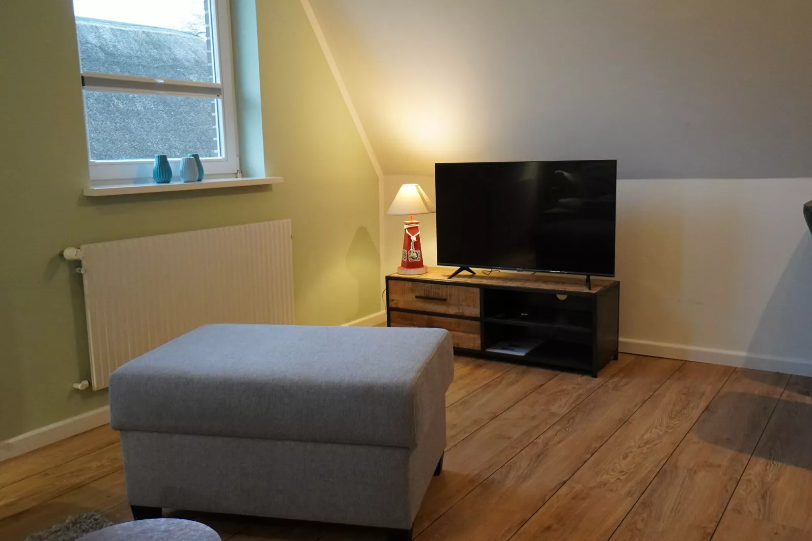 Haus Harde-Wohnung 3 3 Pers-Woonkamer