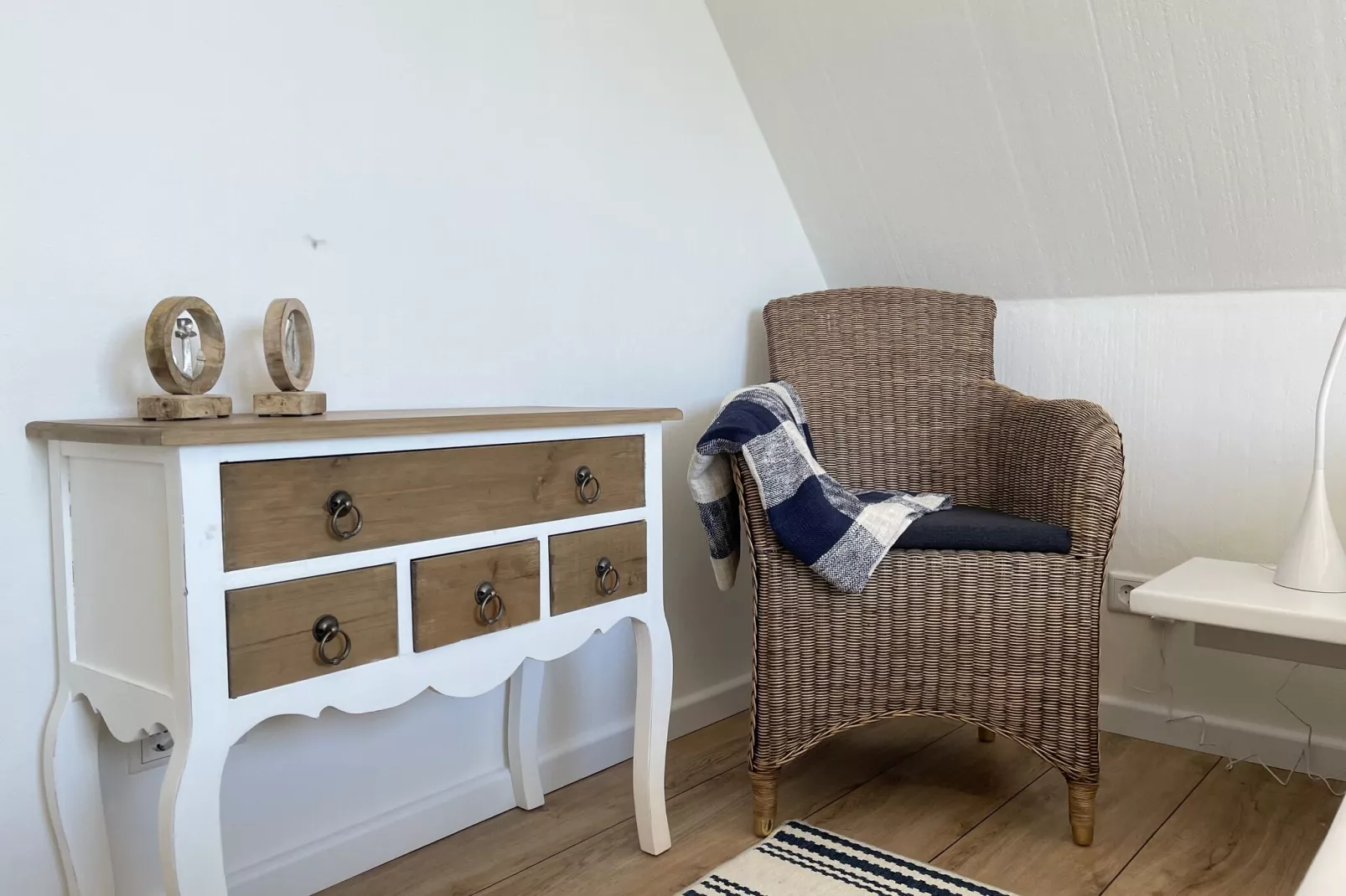 Ferienwohnung in Wyk Boldixum Whg 4 - 3 Erw 1 Kind-Slaapkamer