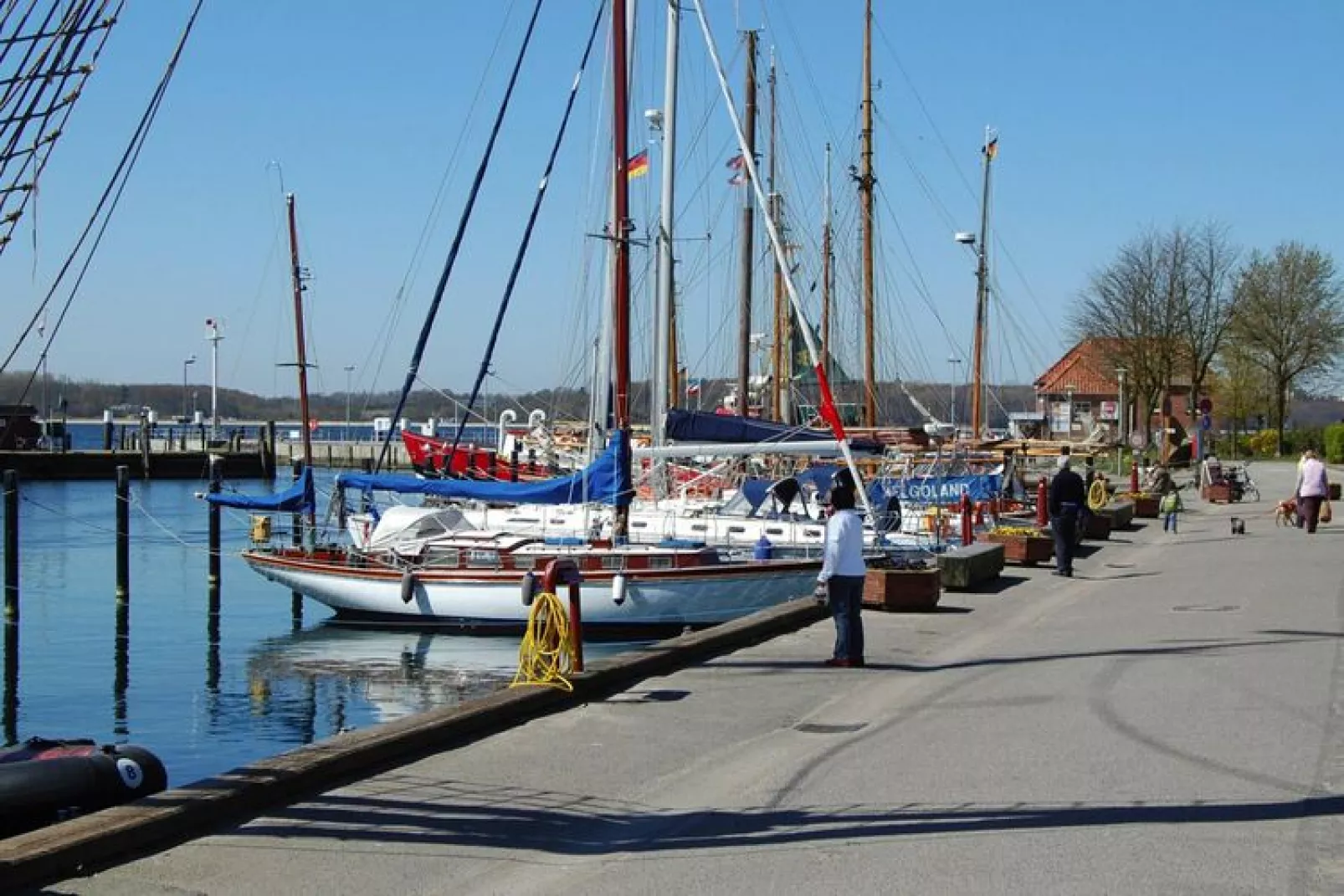 Apartments Panorama Laboe III m Seeblick 60 qm-Gebieden zomer 1km