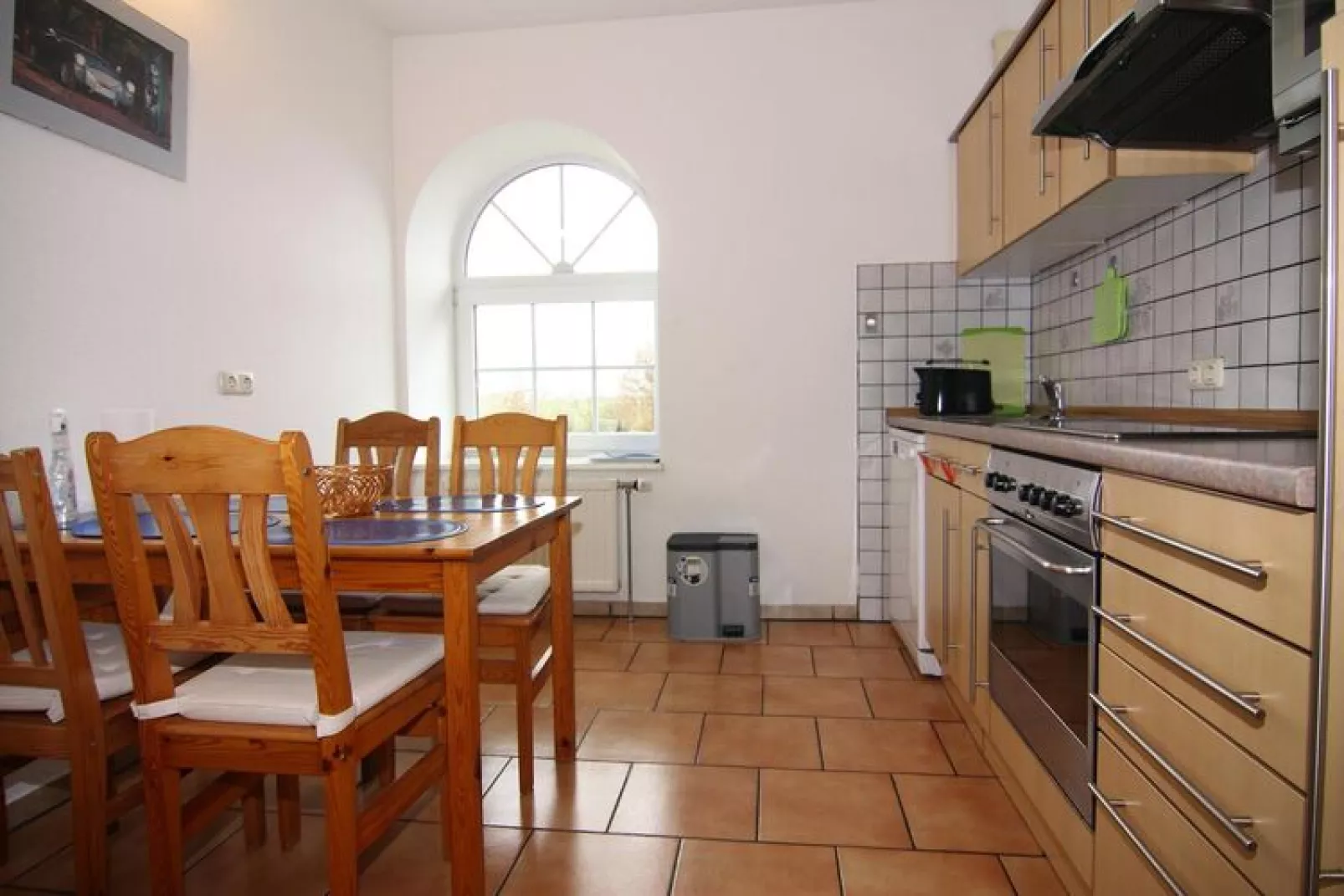 Holiday resort Wandhoff Gut Bundhorst Stolpe3-Raum DuscheWanne 100 qm 6 Pers Typ 5-Keuken
