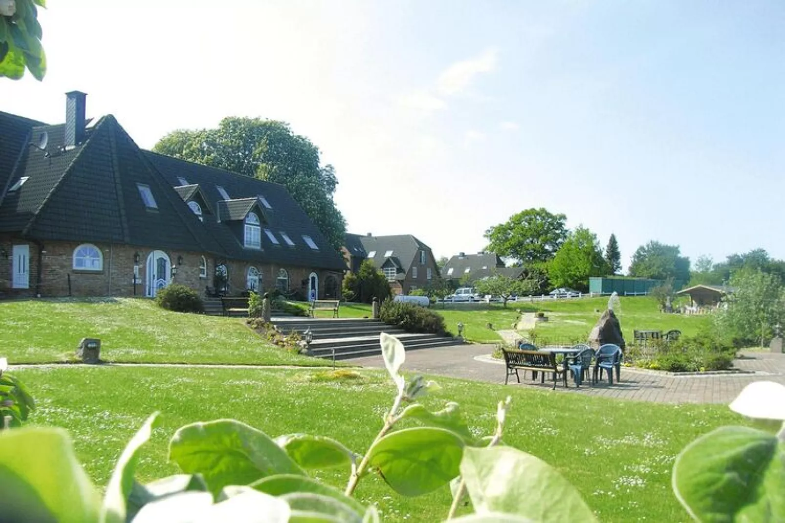 Holiday resort Wandhoff Gut Bundhorst Stolpe3-Raum DuscheWanne 100 qm 6 Pers Typ 5-Tuinen zomer