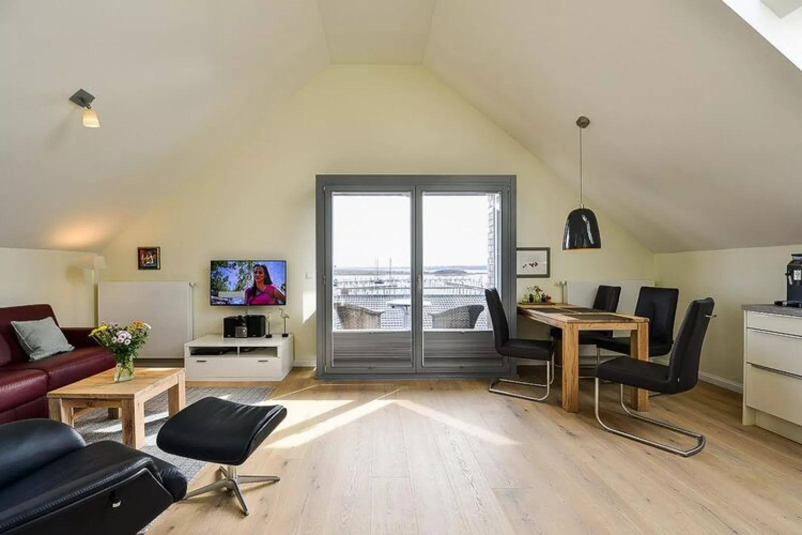 Ferienwohnung Strand und Meer Haus 12/Einheit 29-Woonkamer