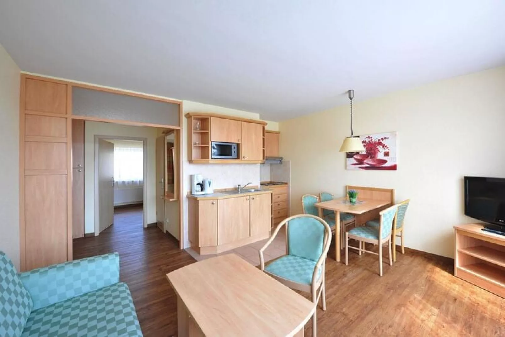 2-Zimmer-Apartment "Luv/Lee - plus"-Woonkamer