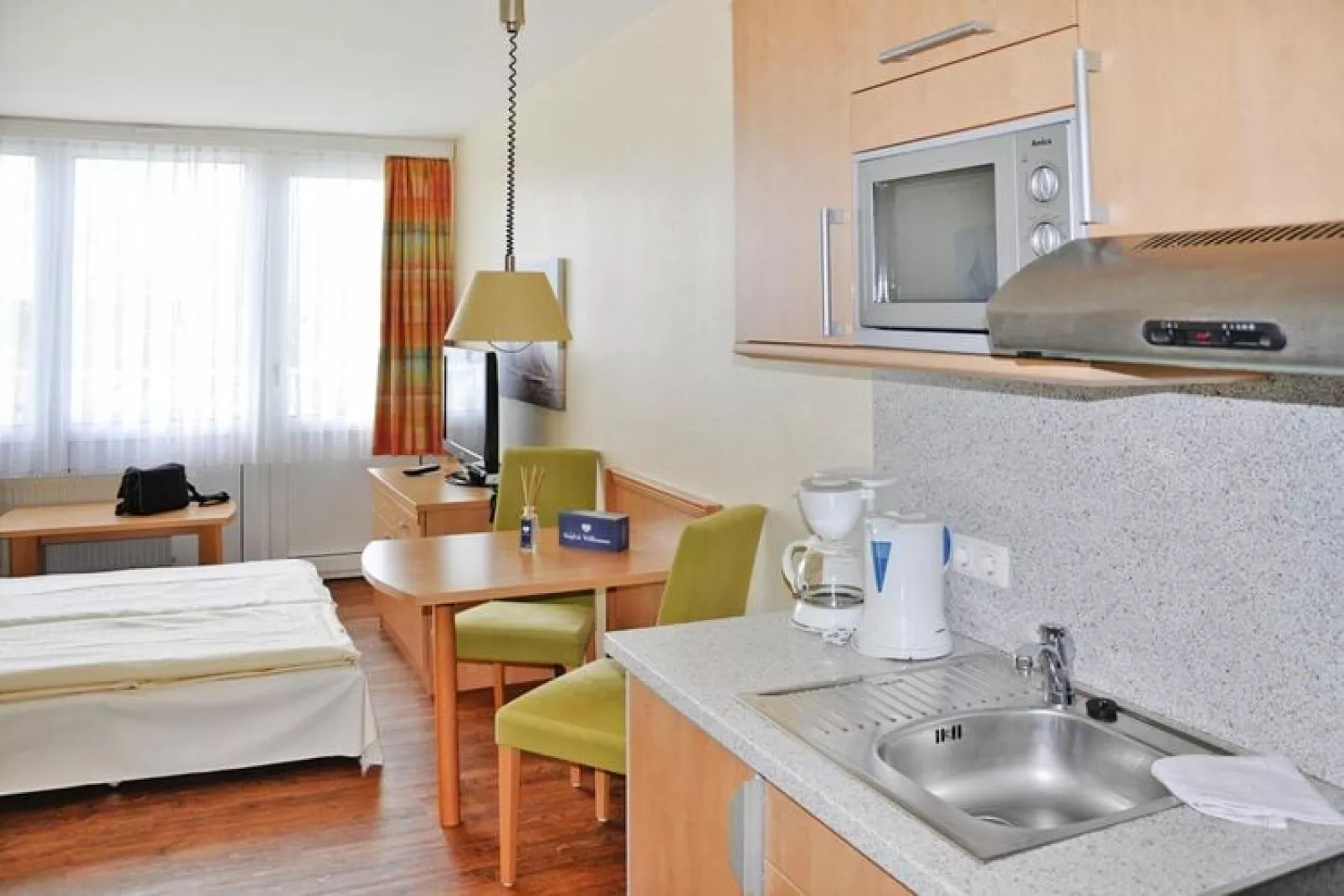 1-Zimmer-Apartement "Am Park"-Keuken