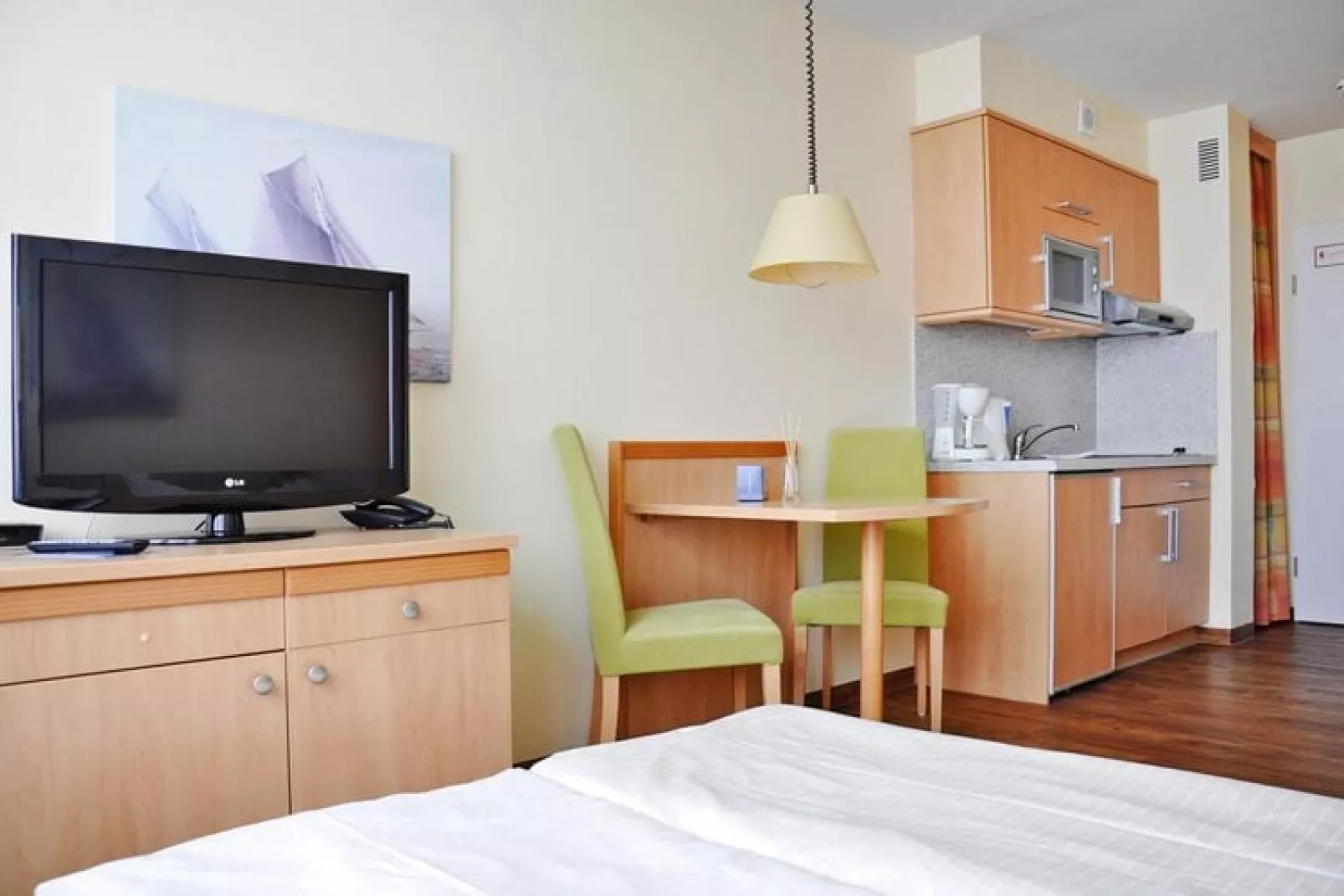 1-Zimmer-Apartment Seeseite "Am Park"-Keuken